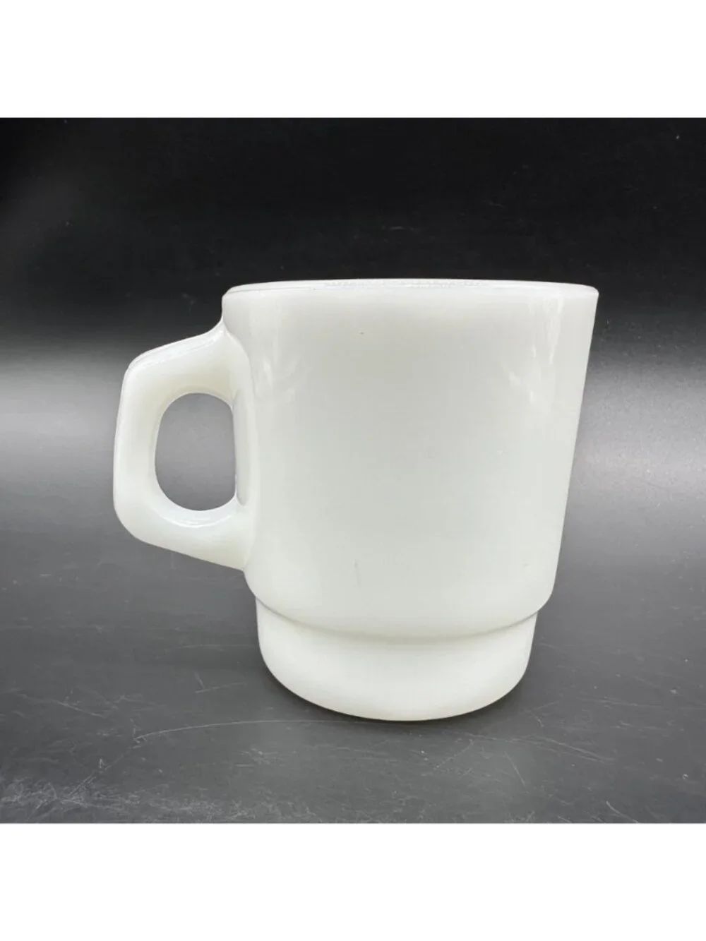 Vtg Milk Glass Mug Washington County Fair Rodeo Hillsboro Oregon Anchor Hocking - Picture 3 of 8